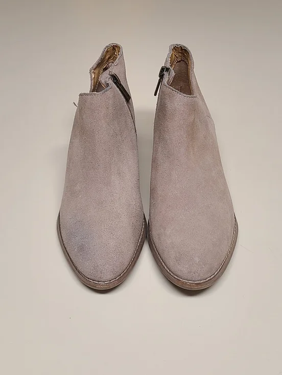 Lucky Brand Falisha Suede side zip ankle boots size 9 - Picture 3 of 11